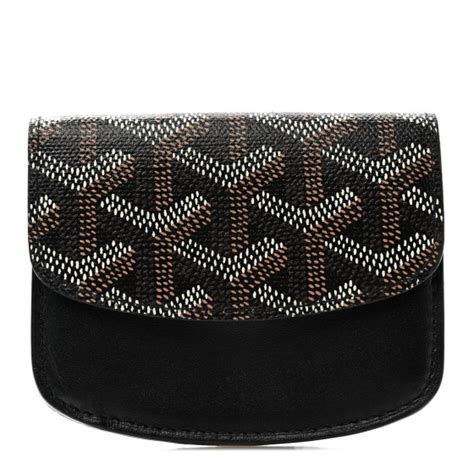 goyard coin bank|GOYARD Goyardine Coin Pouch Black 1418058 .